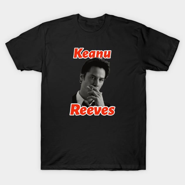 Keanu Reeves T-Shirt by KitzCutiz